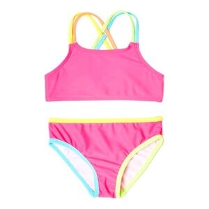2 Two Piece Girls Bikini Bathing Suit, Size 12 Months